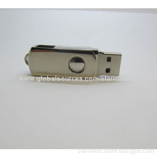Metal Swivel Flash Drive
